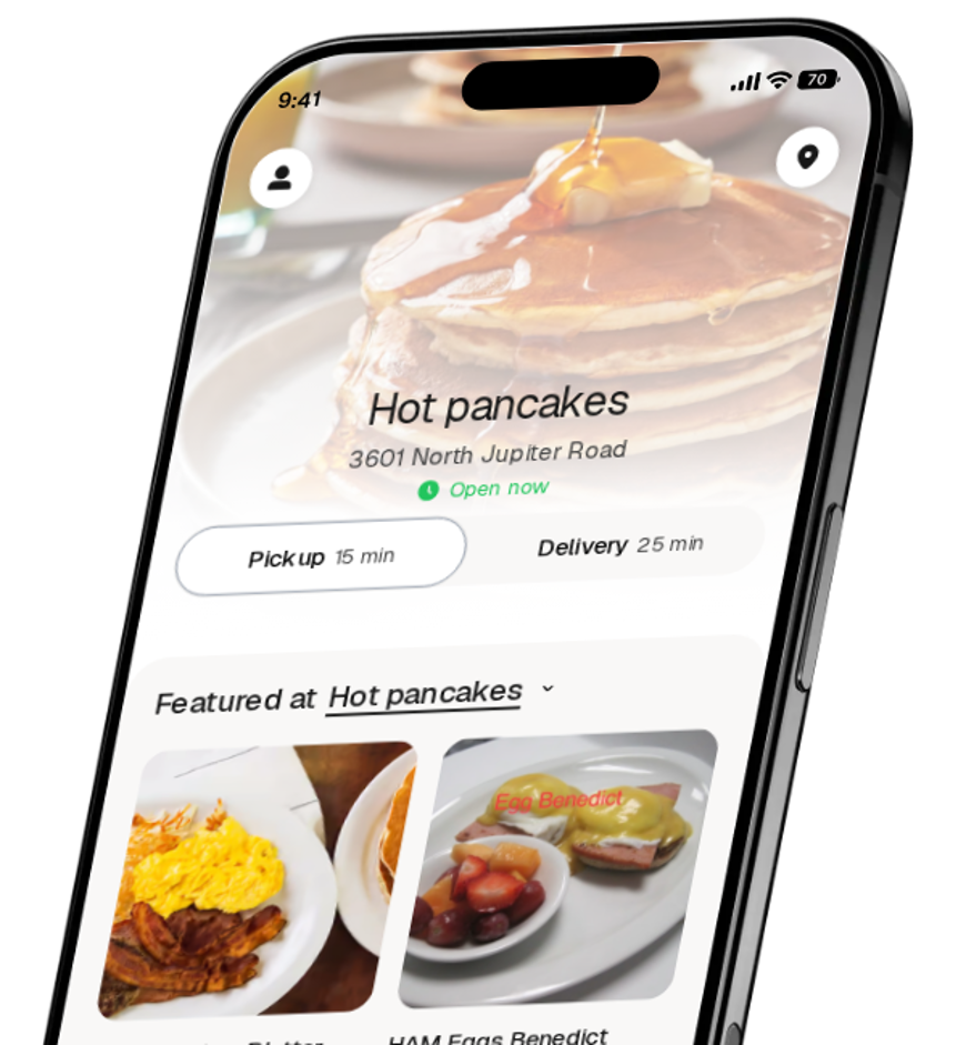Hot pancakes app preview