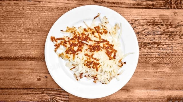 HASH BROWNS.